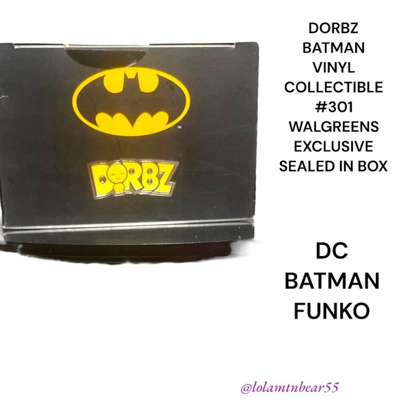 NEW IN SEALED BOX FUNKO DC BATMAN VINYL COLLECTIBLE #301 WALGREENS EXCLUSIVE - Picture 10 of 16